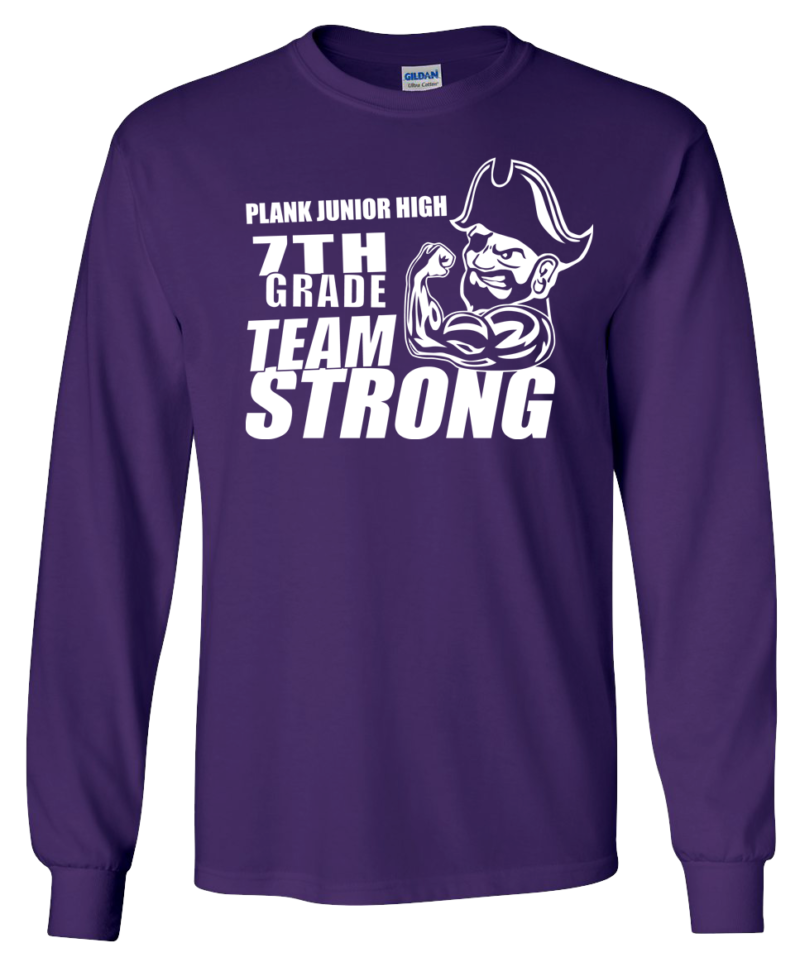 LONG SLEEVE TEE- 7TH GRADE