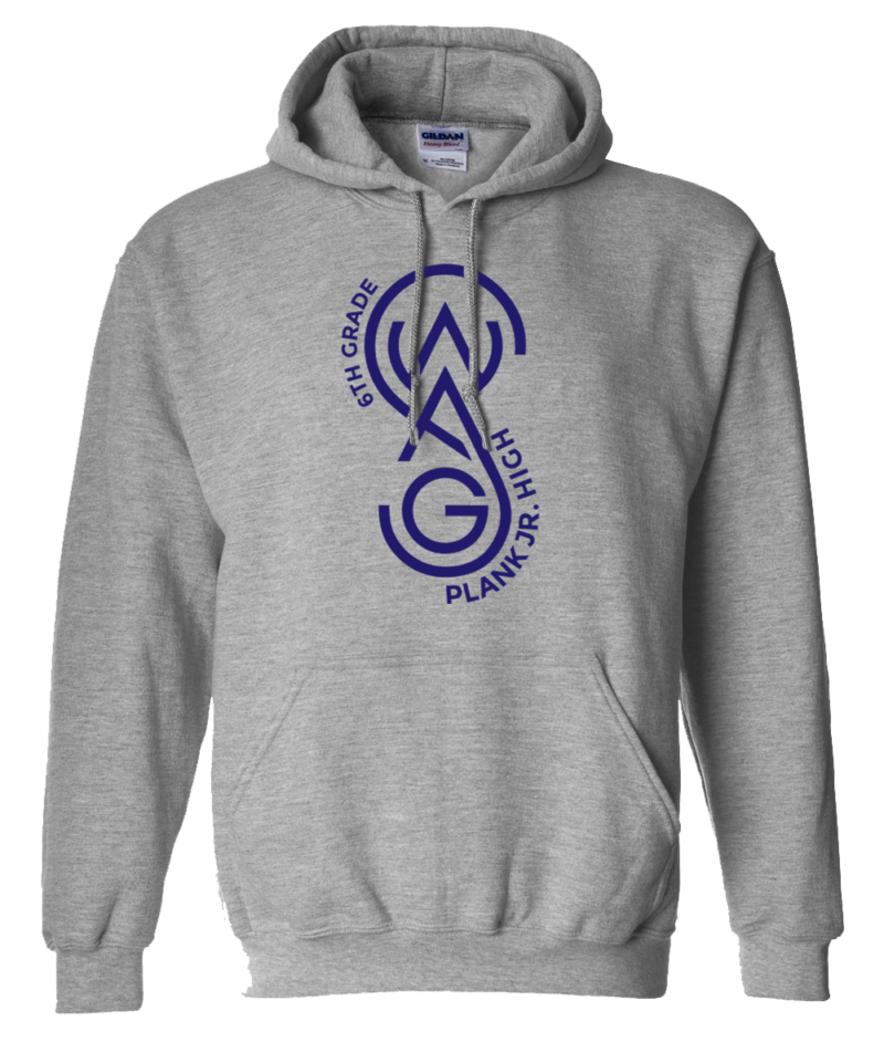 HOODED FLEECE- 6TH GRADE