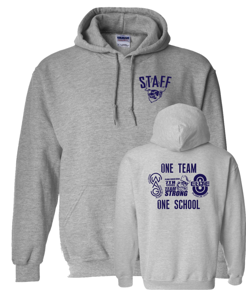 STAFF HOODED FLEEECE