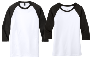 Jersey Tee - Black/White