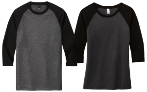 Jersey Tee - Black/ Black Frost
