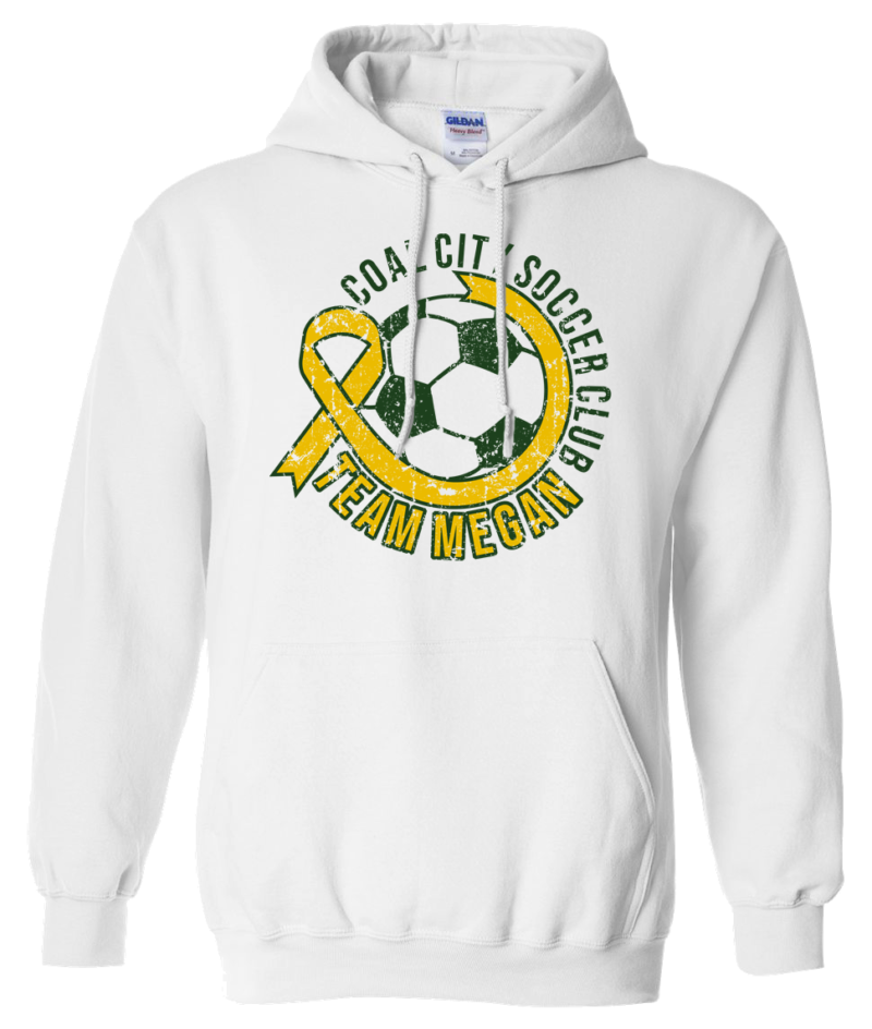 White Hooded Fleece - 18500