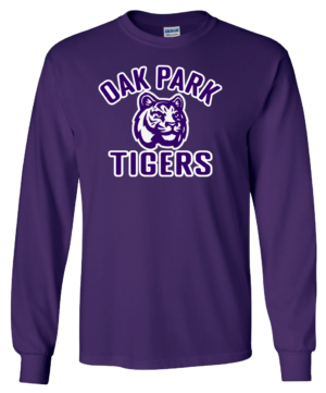 Long Sleeve Tee- TIGERS 5400