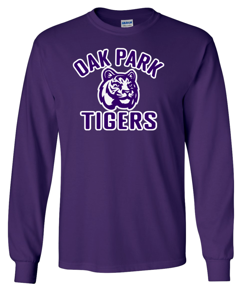 Long Sleeve Tee- TIGERS 5400
