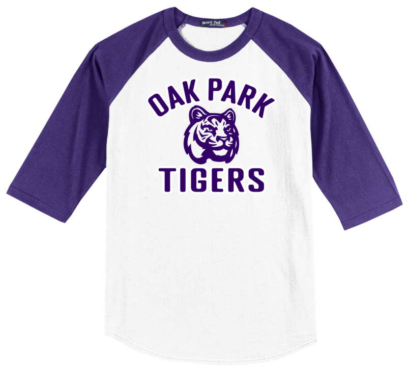 Raglan Jersey Tee-TIGERS T200