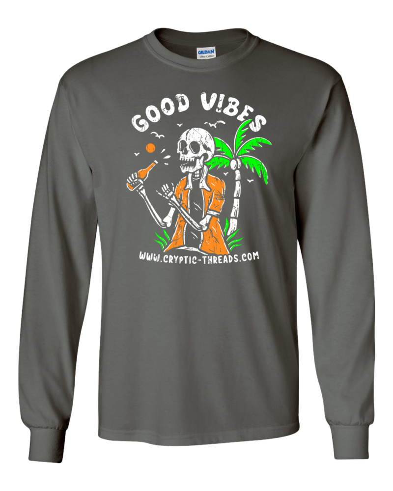 Good Vibes Palm </br>Long Sleeve Tee