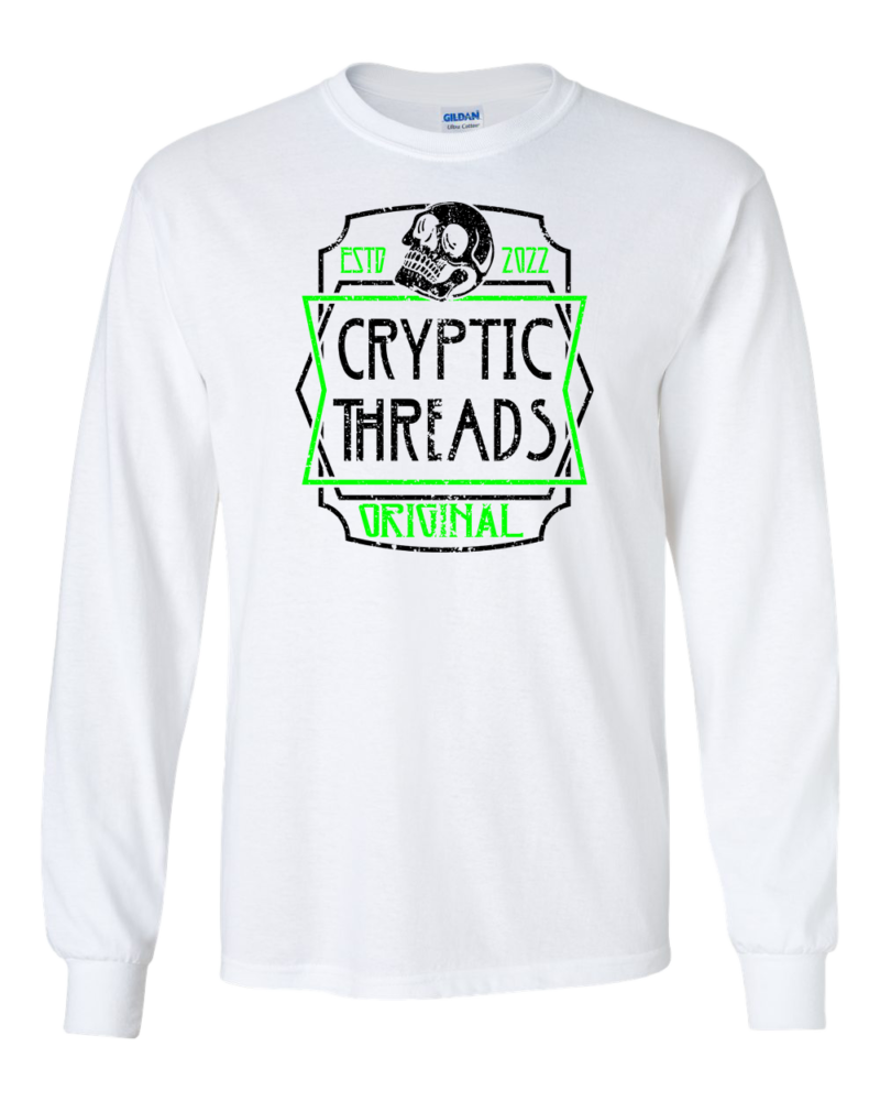 Cryptic Originals Logo 3 </br>Long Sleeve Tee