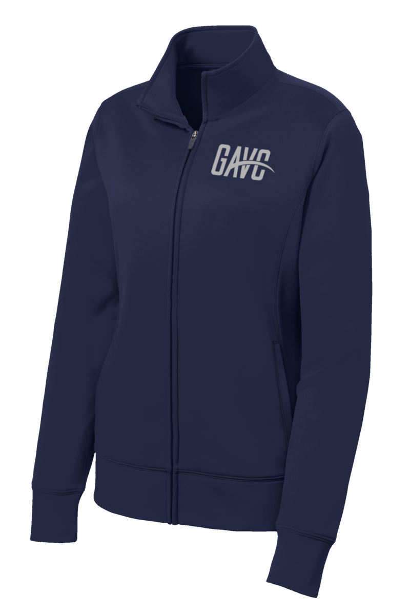 Ladies Sport Wick Fleece Zip Up - LST241